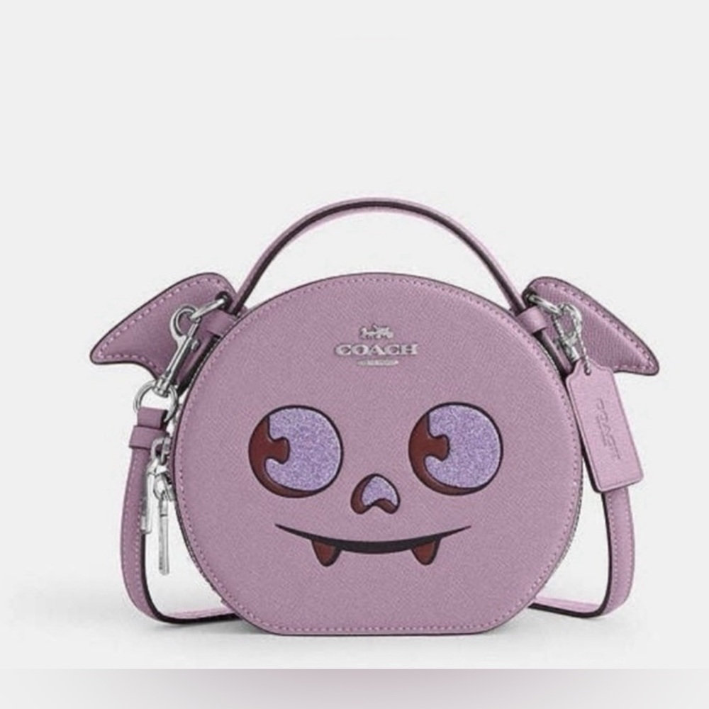 Last one! New Coach Canteen Crossbody Bag With Halloween Bat # CW469